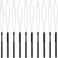 Zonon 10 Pieces Hair Extension Loop Needle Threader Pulling Hook Tool and Bead Device Tool Black Loop Threader for Hair or Feather Extensions Black