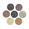 YANTAISIYU 500 Pcs 4mm Silicone Lined Micro Links Rings Beads for Hair Extensions and Feather Extensions Black