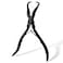 EHDIS Hair Extension Pliers Stainless Steel Hair Extension Tools Microlink Bead Remover Pliers for Hair Extensions Removal Micro Ring Beads Opener Type2