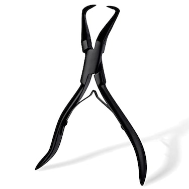EHDIS Hair Extension Pliers Stainless Steel Hair Extension Tools Microlink Bead Remover Pliers for Hair Extensions Removal Micro Ring Beads Opener Type2