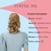 CAISHA 12 Hair Piece Braid Ponytail Extension Voluminous Wavy Dark Blonde PH211