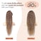 SEIKEA Ponytail Extension PT005 Isabella 26 Long Bohemian Curly Drawstring Ponytail Light Fluffy Multi Layered Clip in Hair Extensions Ponytail Natural Soft Synthetic Hairpiece ChocolateBrownBlonde