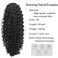 XSASLYET Drawstring Ponytail Extension for Black Women 10 Inch 1B