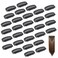 Dreamlover Wig Clips to Secure Wig Clips for Hair Extensions 6 Teeth 30 Pieces Black