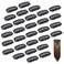 Dreamlover Wig Clips to Secure Wig Clips for Hair Extensions 6 Teeth 30 Pieces Black