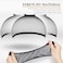 MORGLES Mesh Wig Cap for Women Men 6PCS Hair Net for Wig Closed End Brown Beige Black