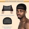 Ramede 10 Pcs Stocking Wave Cap for Men Adult Stretchy Nylon Skull Wave Lightweight Beanie Caps Waves for Man Women Black