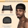 Ramede 10 Pcs Stocking Wave Cap for Men Adult Stretchy Nylon Skull Wave Lightweight Beanie Caps Waves for Man Women Black