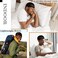 Ramede 10 Pcs Stocking Wave Cap for Men Adult Stretchy Nylon Skull Wave Lightweight Beanie Caps Waves for Man Women Black