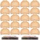 MORGLES Wig Caps 20 Pcs Stocking Stretchy Nylon Nude Wig Caps For Women Man Light Brown
