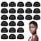 MYKURS Black Wig Caps for Women Stocking Cap for Wigs Hair Cap for Wigs 24 PCS