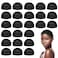 MYKURS Black Wig Caps for Women Stocking Cap for Wigs Hair Cap for Wigs 24 PCS