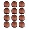 YANTAISIYU 12 Pieces Stocking Wig Caps for Lace Front Wigs Nylon Mesh Wig Cap for Women Dark Brown