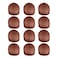 YANTAISIYU 12 Pieces Stocking Wig Caps for Lace Front Wigs Nylon Mesh Wig Cap for Women Dark Brown