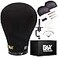GEXWORLDWIDE GEX 2024 Canvas Cork Wig Block Mannequin Head for Wig Making Drying Styling Display with Table C Clamp Stand Holder Black 225