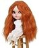 Linfairy Wigs Only 910 inch Doll Wig Long Hair for 2427cm Head Carrot