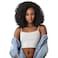 Sensationnel Curls Kinksandco Half Wig Game Changer Synthetic Instant Weave Updo Full Cap for Natural 3C to 4C Hair Textures 2 DARKBROWN