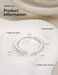 Mameloly Wedding Bands for Women Open Stackable CZ Cubic Zirconia Engagement Rings for Her Size 7