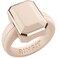 Rinfit Womens Silicone Rings Anniversary Ring or Promise Ring for Her Emerald Rubber Wedding Bands NudeMetal Rose Gold Size 6