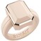 Rinfit Womens Silicone Rings Anniversary Ring or Promise Ring for Her Emerald Rubber Wedding Bands NudeMetal Rose Gold Size 6
