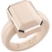 Rinfit Womens Silicone Rings Anniversary Ring or Promise Ring for Her Emerald Rubber Wedding Bands NudeMetal Rose Gold Size 7