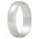 ThunderFit Silicone Wedding Ring for Women Rubber Engagement Band Width 55mm Thickness 15mm Pearl White 665 1690mm