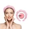 BERIENS Spa Headband Pink Soft and Plush Material One Size Hair Accessory for Skincare Makeup Spa Pool Trendy Gift for Friends or Bridesmaid