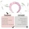 BERIENS Spa Headband Pink Soft and Plush Material One Size Hair Accessory for Skincare Makeup Spa Pool Trendy Gift for Friends or Bridesmaid