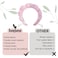 BERIENS Spa Headband Pink Soft and Plush Material One Size Hair Accessory for Skincare Makeup Spa Pool Trendy Gift for Friends or Bridesmaid