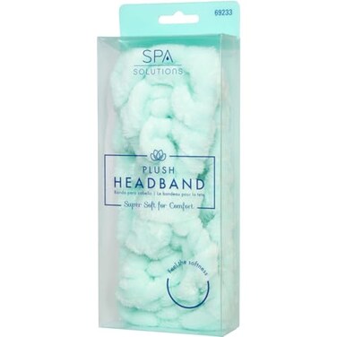 Cala Plush mint bow headband