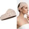 Dreamlover Wide Wig Grip Band for Lace Front Wigs Velvet Wig Grip Band with Adjustable Hook Loop Fastener Nude 1 Pieces