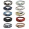 DRESHOW 10 Pack Boho Headbands for Women Vintage Cross Elastic Head Wrap Hair Accessories
