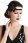 BABEYOND 1920s Flapper Headband Crystal Great Gatsby Headpiece Vintage 20s Flapper Gatsby Accessories Style4