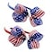 BinaryABC 4th of July HeadbandAmerican Flag Bow HeadbandPatriotic HeadbandMemorial Day Independence Day Party Decorations2Pcs