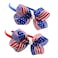 BinaryABC 4th of July HeadbandAmerican Flag Bow HeadbandPatriotic HeadbandMemorial Day Independence Day Party Decorations2Pcs