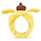 LIBERHAUS Yellow Bear Ears Headband Cheerful Chipmunk Ears for Costume Party Universal Size Dog Kawaii Headband for Spa