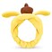 LIBERHAUS Yellow Bear Ears Headband Cheerful Chipmunk Ears for Costume Party Universal Size Dog Kawaii Headband for Spa