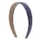 Motique Accessories 1 Inch Satin Hard Headband for Women and Girls Deep Lilac