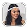 JEAIRTS Light Up Rhinestone Headband Glow Disco Headpiece Led Bling Hair Accessories for Women1Silver