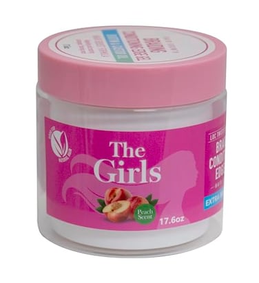 R&amp;B Collection RB Collection Dr Girls Braiding conditioning Gel 24 Hour HoldExtra Mega Hold176oz Peach
