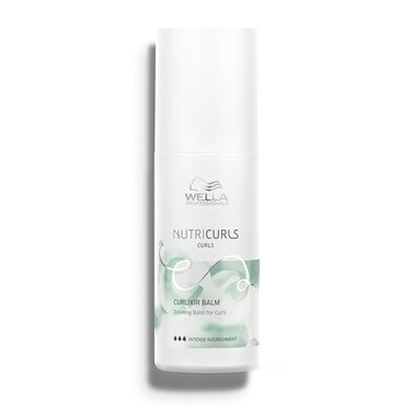 Wella Professionals Nutricurls Curlixir Balm Defining Leavein Cream for Curls Intense Nourishment Soft Hold 24H Curl Definition 507 Fl Oz