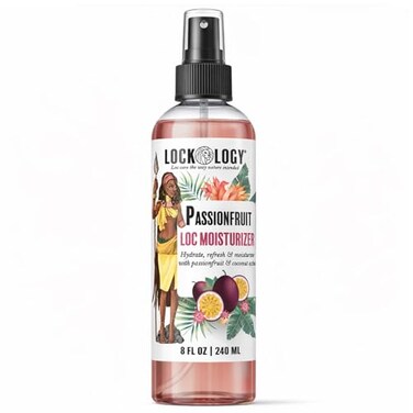 Lockology Loc Moisturizer Spray for Dreads Passionfruit Scented Dreadlock Locs Hair Product