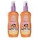 Ricitos de Oro Detangler Spray for Kids Detangles and Softens Curls Shea Butter insused for Soft Hair FrizzFree Control Sensitive Scalps safe Keeps Curls Bouncy and Defined Size 67 Oz 2Pack