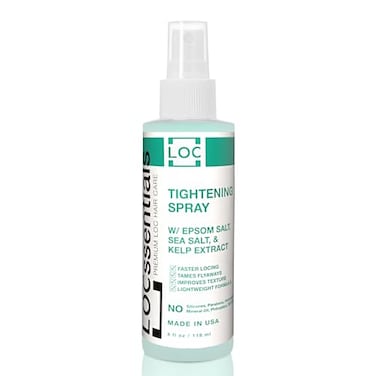 LOCssentials Sea Salt Tightening Spray for Locs Faster Locking for Dreadlocks Starter Locs Twist Braid Spray with Kelp Extract