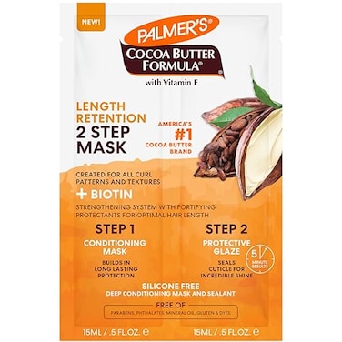 Palmer's Palmers Cocoa Butter Biotin Length Retention 2Step Hair Mask 1 Ounce