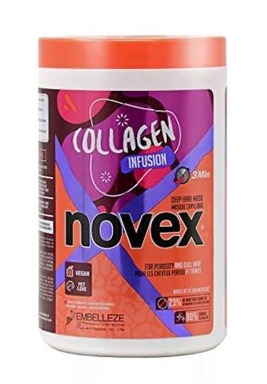 NOVEX Hair Mask 35oz Collagen Infusion