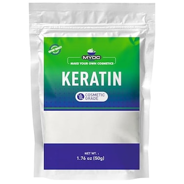 MYOC Keratin Powder 50 g 176 oz Cosmetic Grade for DIY Hair Masks Shampoos Conditioners Serums