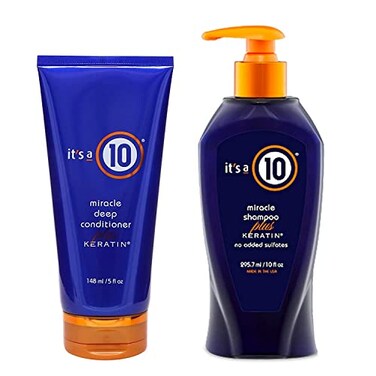It's a Its A 10 Shampoo Deep Conditioner Duo with Keratin 10 Oz Shampoo 5 Oz Conditioner