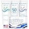 BERGMAN KELLY Hotel Toiletries Bundle White Tea 1 oz each 200 Pieces 4Piece Set 50 Rectangular Bar Soap 50 Shampoo 50 Conditioner 50 Body Lotion Bulk Mini Guest Amenities