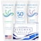 BERGMAN KELLY Hotel Toiletries Bundle White Tea 1 oz each 200 Pieces 4Piece Set 50 Rectangular Bar Soap 50 Shampoo 50 Conditioner 50 Body Lotion Bulk Mini Guest Amenities